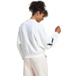Adidas España, S.A.U Womens adidas Real Urban Sweatshirt White^Women Sweatshirts|Tracksuits