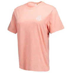 OSDM Womens ECO Essentials Real Madrid Monocolor Crest T-Shirt Pink^Women T-Shirts