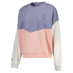 Foundry Womens Real Madrid Ladies Vintage Panel Crewneck Sweatshirt^Women Sweatshirts