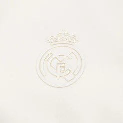 Foundry Womens Real Madrid Ladies Vintage Bone Zip Collar Sweatshirt^Women Sweatshirts