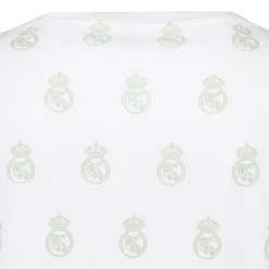 OSDM Womens Real Madrid White Dreams Pijama Set Printed Crest T-Shirt & Shorts Green^Women T-Shirts|Nightwear