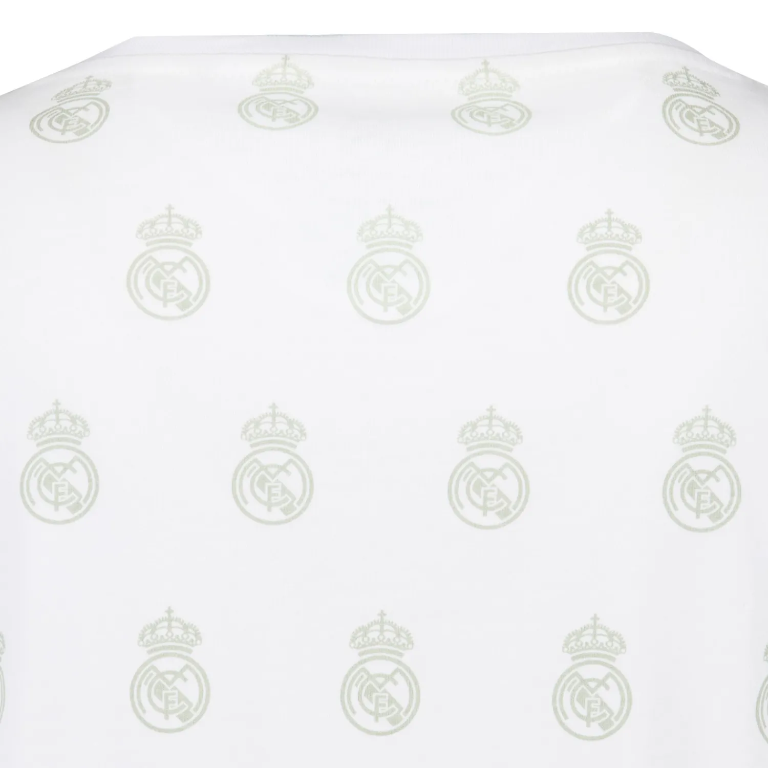 OSDM Womens Real Madrid White Dreams Pijama Set Printed Crest T-Shirt & Shorts Green^Women T-Shirts|Nightwear