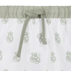 OSDM Womens Real Madrid White Dreams Pijama Set Printed Crest T-Shirt & Shorts Green^Women T-Shirts|Nightwear