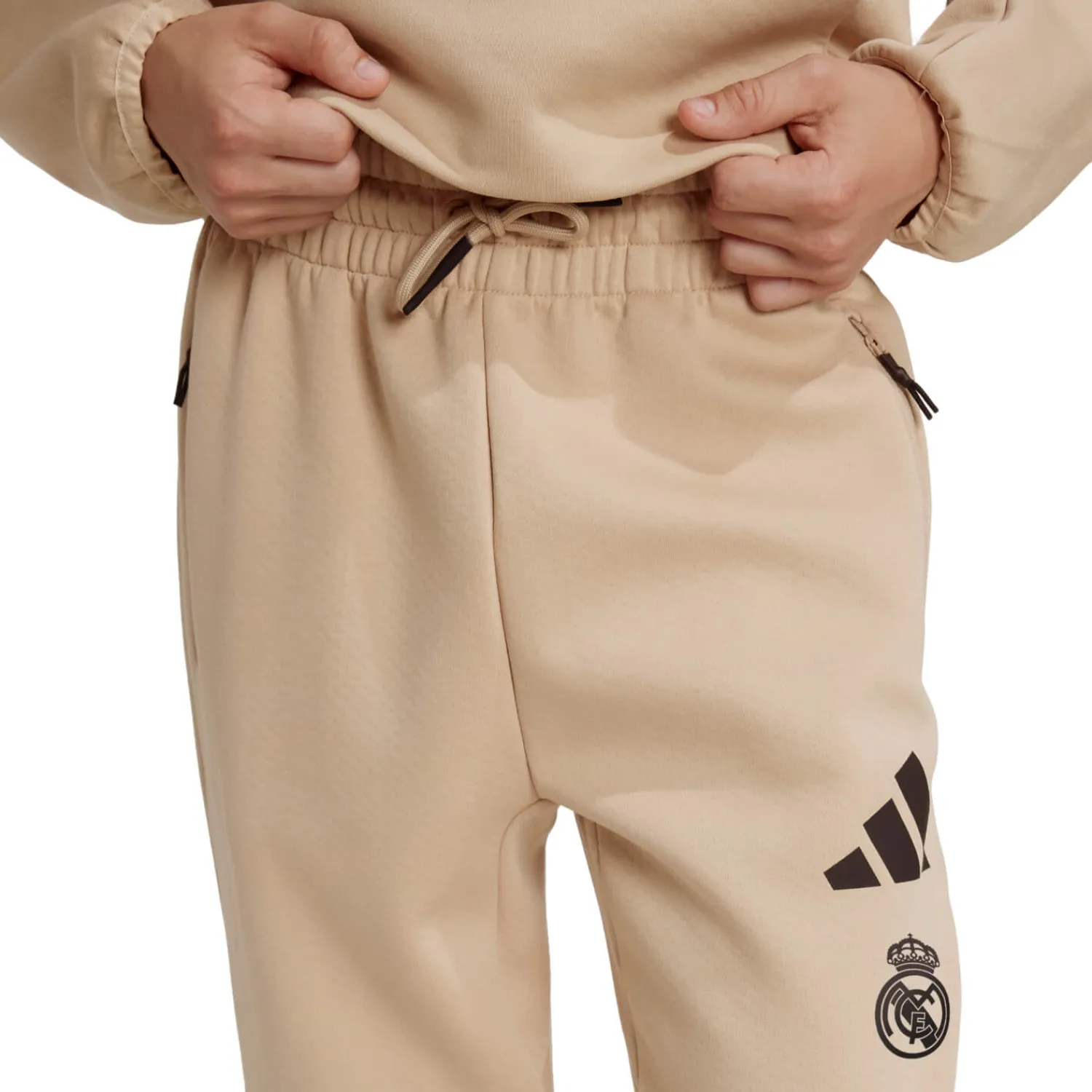 Adidas España, S.A.U Youth adidas Real Urban Pants Cream/ Black^ Pants|Pants