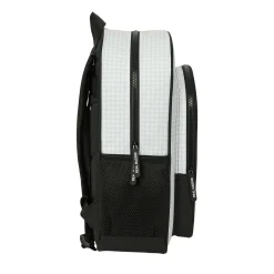 SAFTA S.A. Youth Backpack White/Black Real Madrid^ Bags & Luggage|Back To School
