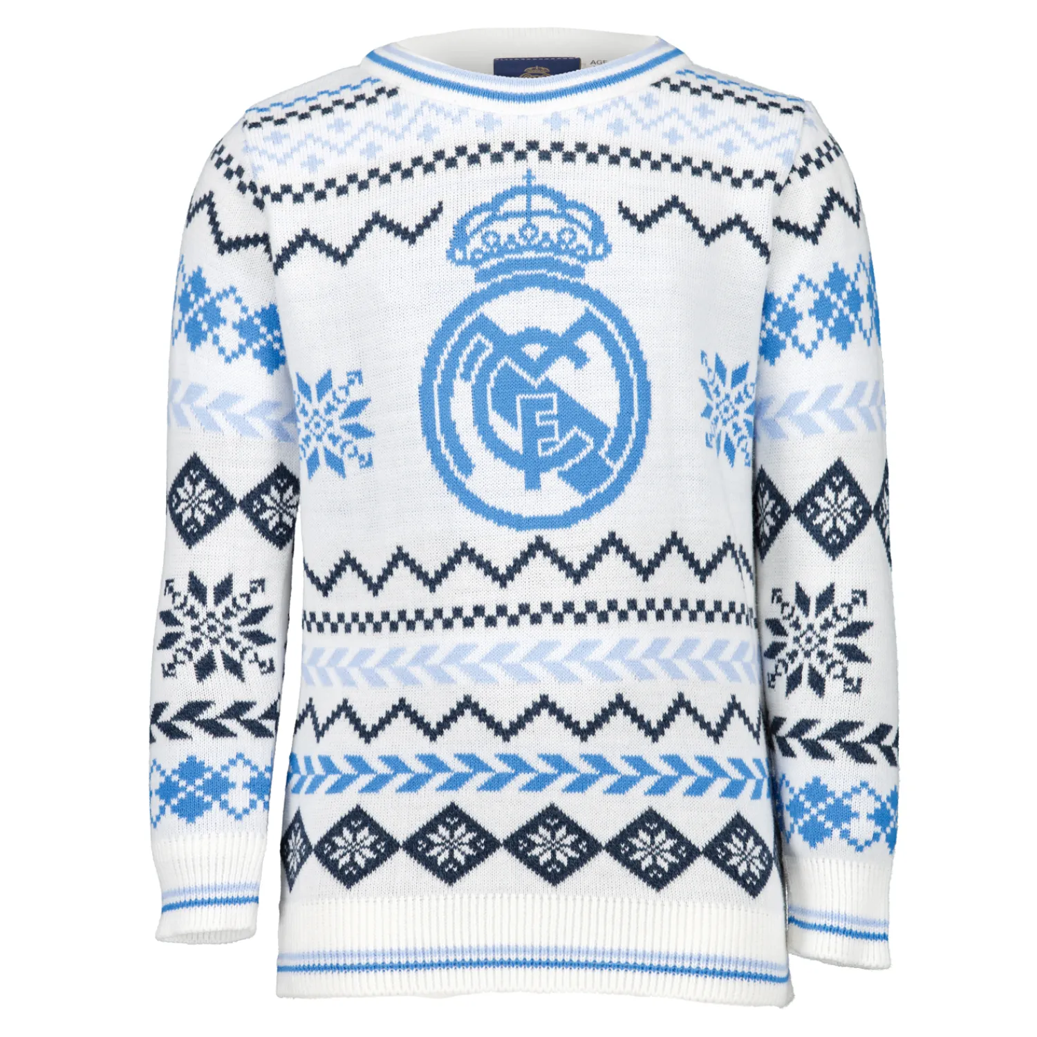 Foundry Youth Christmas Sweater Crest Ice White^ Sweatshirts