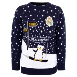 Foundry Youth Christmas Sweater Ski Penguin^ Sweatshirts