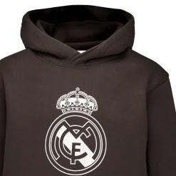 Sport Design Sweden AB Youth Color Crest Hoodie Washed Black Real Madrid^ Sweatshirts