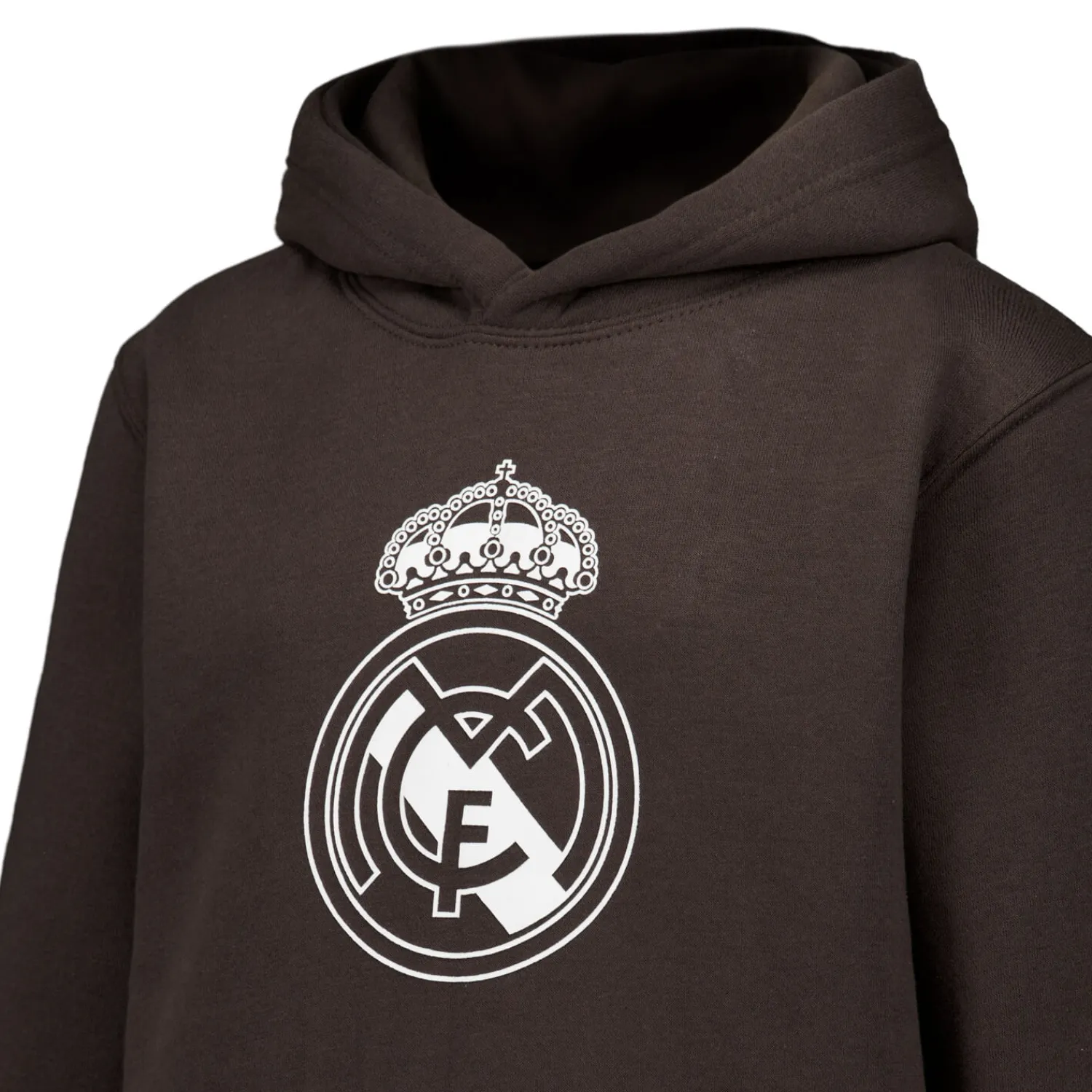 Sport Design Sweden AB Youth Color Crest Hoodie Washed Black Real Madrid^ Sweatshirts