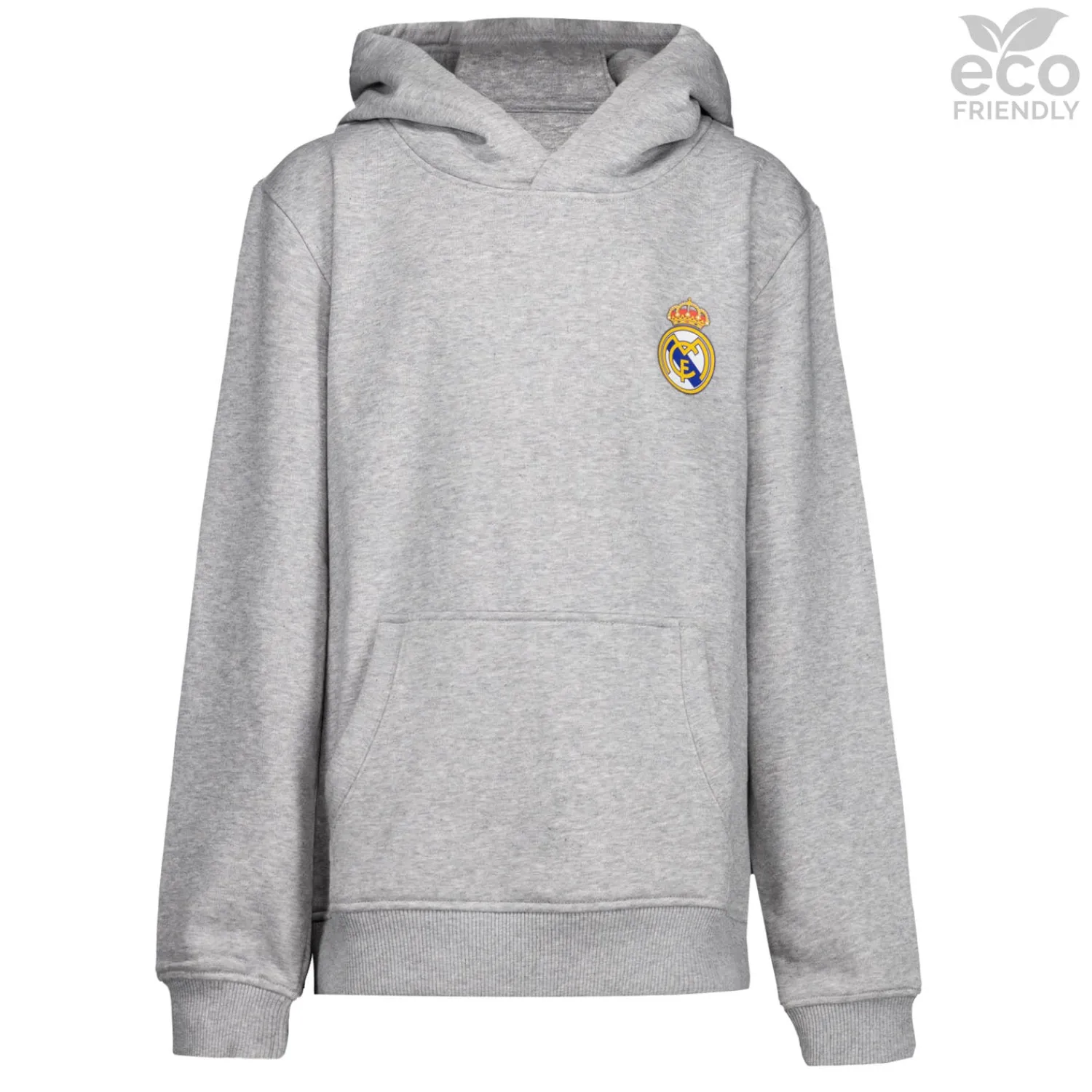 OSDM Youth ECO Essentials Real Madrid Color Crest Hoodie Light Grey^ Sweatshirts