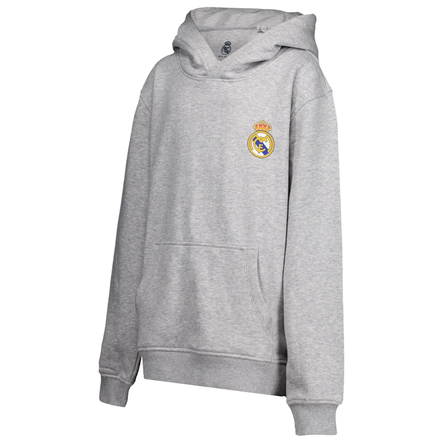 OSDM Youth ECO Essentials Real Madrid Color Crest Hoodie Light Grey^ Sweatshirts