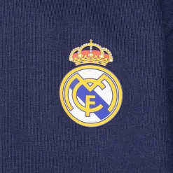 OSDM Youth ECO Essentials Real Madrid Color Crest Zip Hoodie Navy^ Sweatshirts