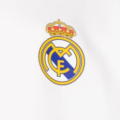OSDM Youth ECO Essentials Real Madrid Color Crest Zip Hoodie White^ Sweatshirts