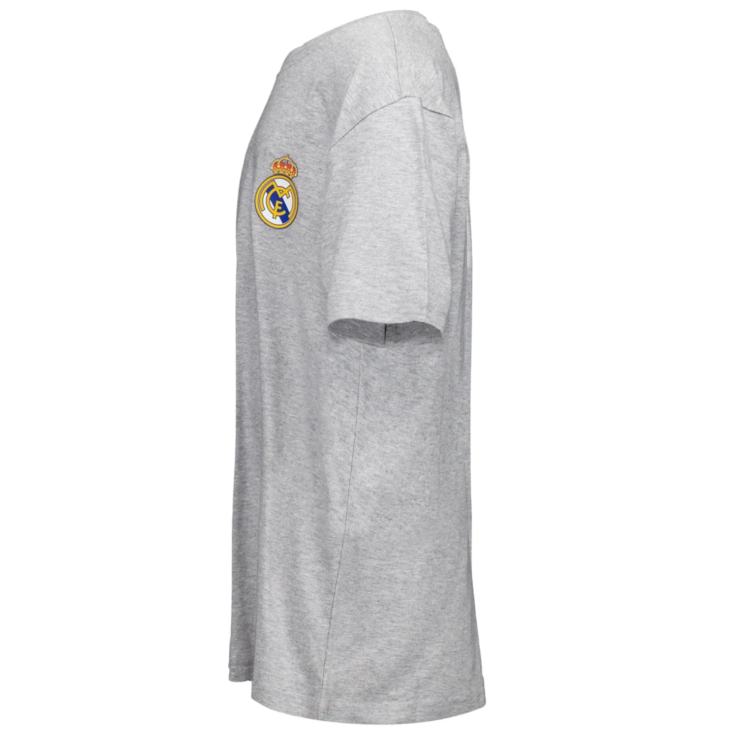 OSDM Youth ECO Essentials Real Madrid Color Crest T-Shirt Light Grey^ T-Shirts