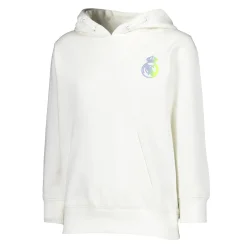 ITEX Youth Hoodie Fan Kids Real Madrid Back Print White Real Madrid^ Sweatshirts
