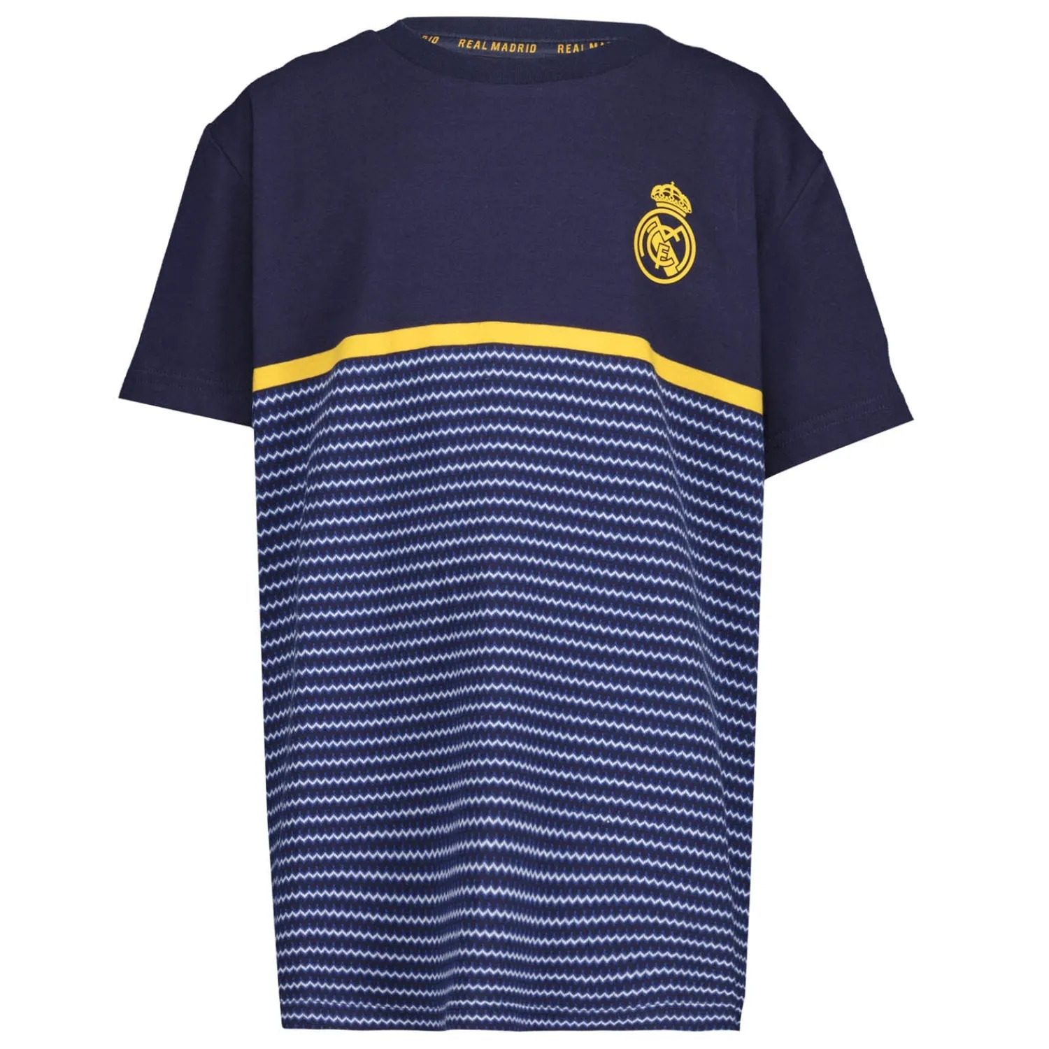 ITEX Youth Kids on Tour Real Madrid Horizontal Stripe T-Shirt Jacquard^ T-Shirts