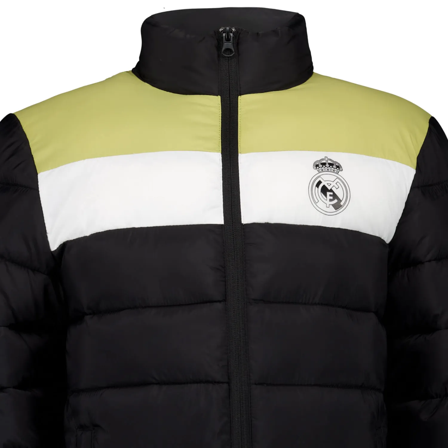 MBA Solutions Youth Outerwear Padded Jacket Color Block Black Real Madrid^ Jackets