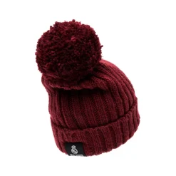 Project Rogers & JLK, S.L. Youth Pompom Beanie Burgundy^ Beanies