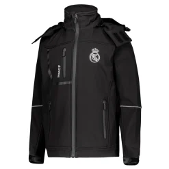 Project Rogers & JLK, S.L. Youth Softshell Jacket Black Real Madrid^ Jackets