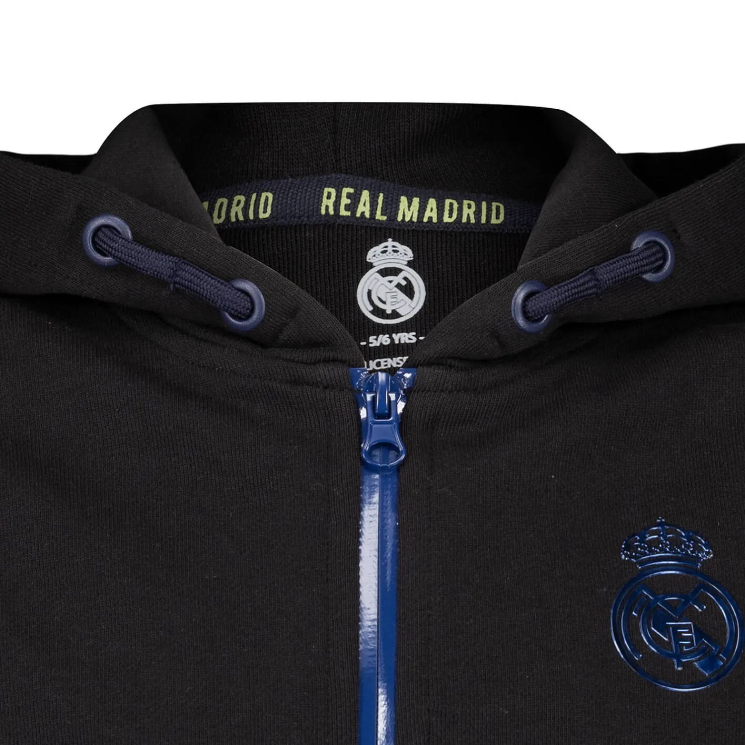 ITEX Youth Tracksuit Fan Kids Ombre Zip Black Real Madrid^ Tracksuits