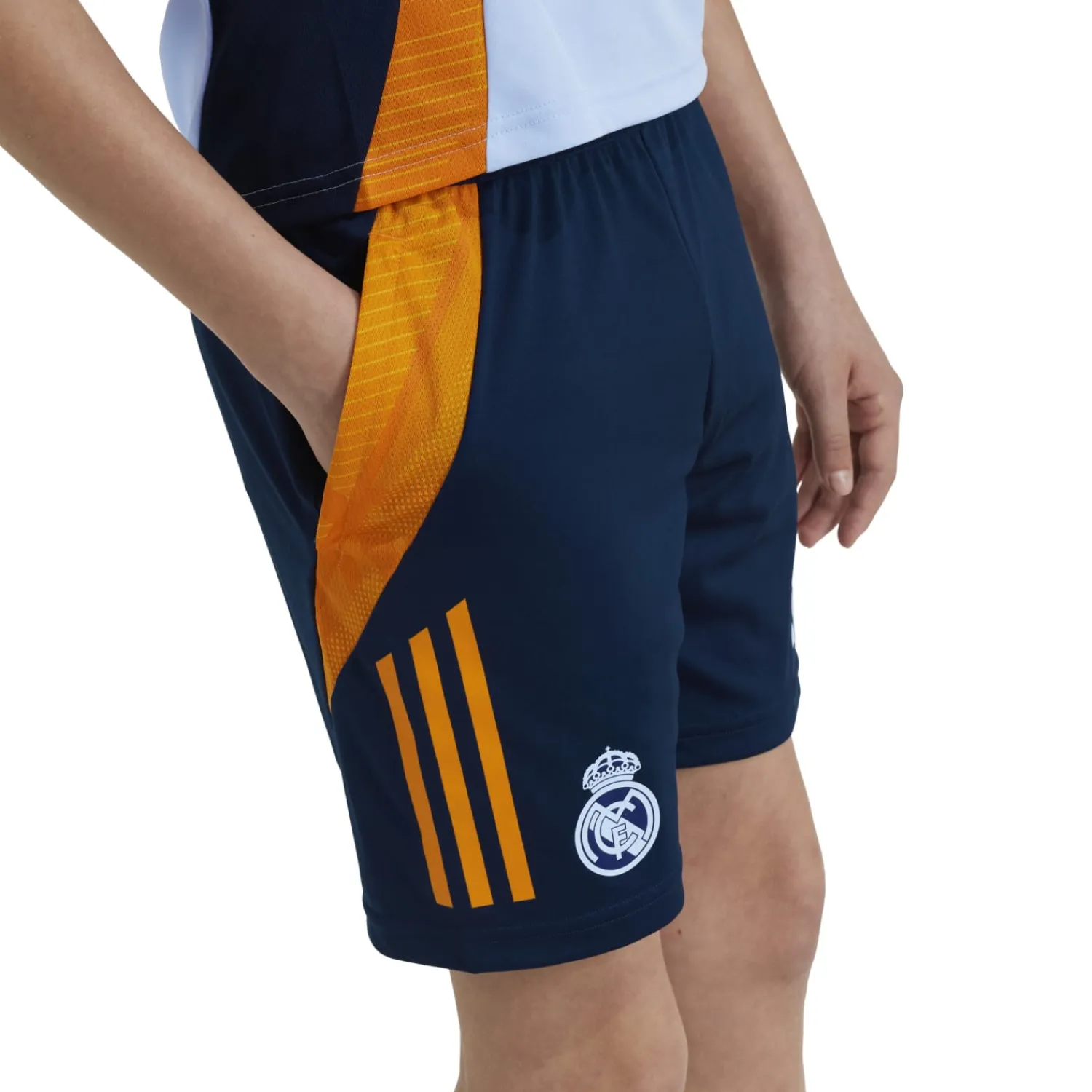Adidas España, S.A.U Youth Training Shorts 24/25 Navy^ Pants|Pants