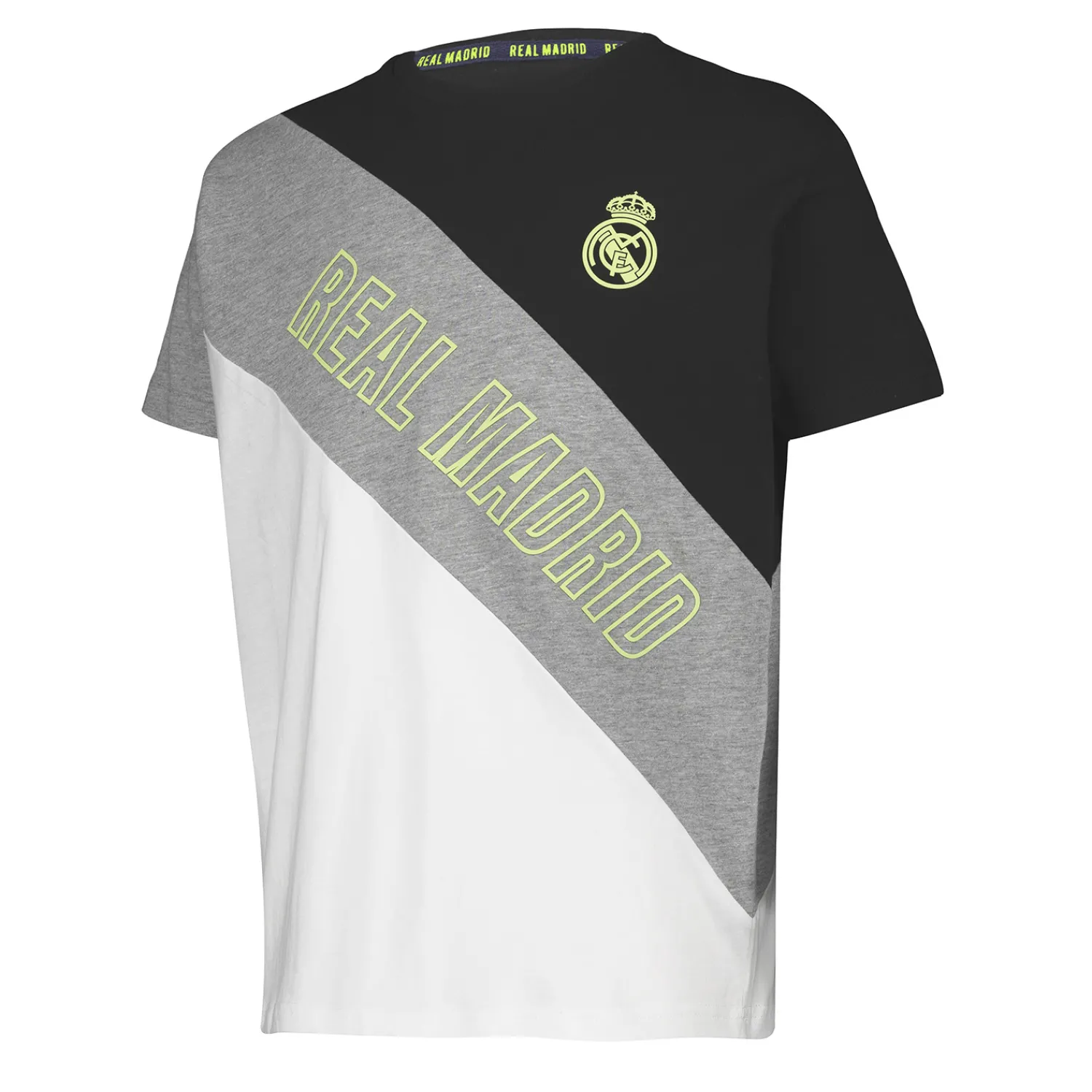 ITEX Youth T-Shirt Fan Kids Color Block Multicolor Real Madrid^ T-Shirts
