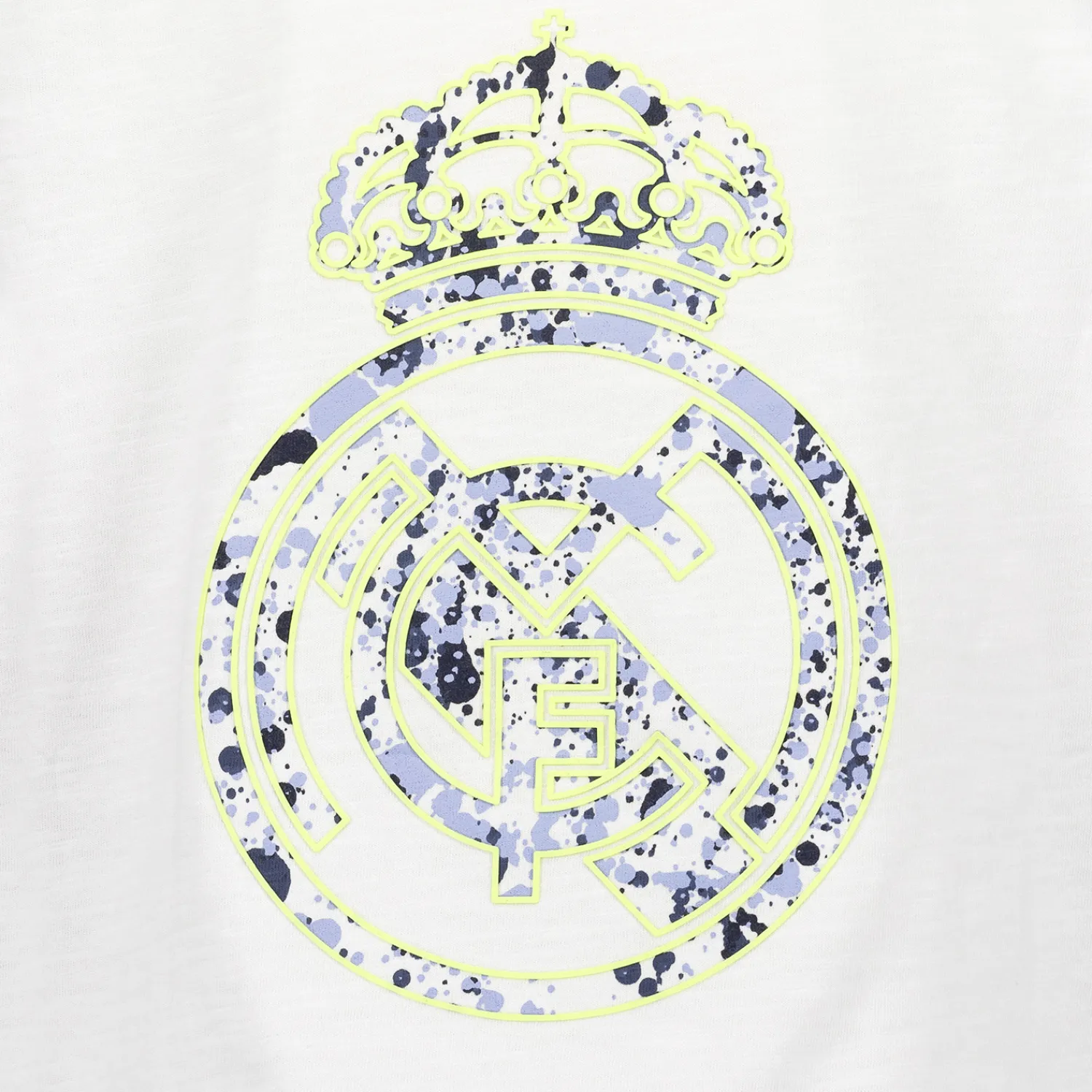 ITEX Youth T-Shirt Fan Kids Splatter Pocket White Real Madrid^ T-Shirts