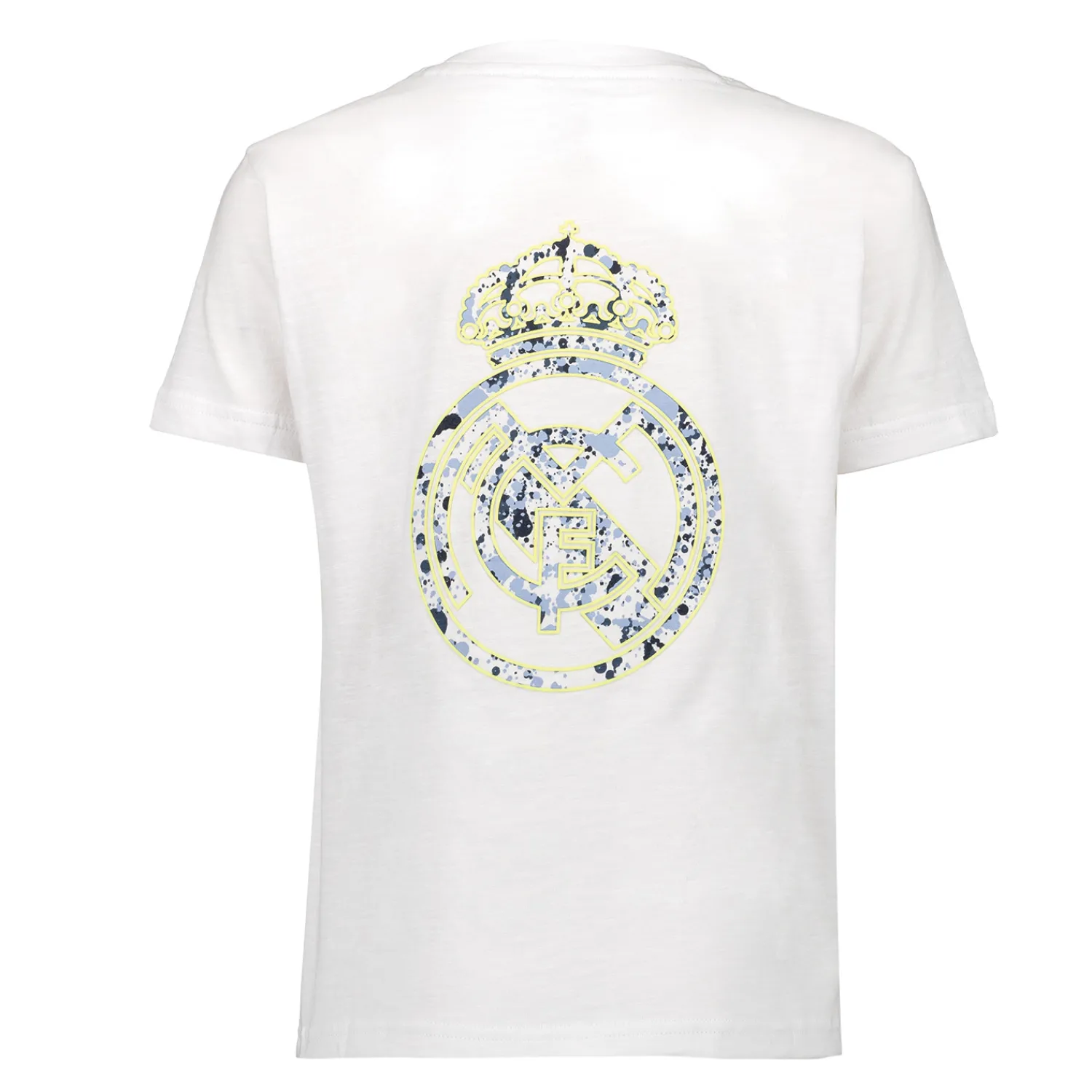 ITEX Youth T-Shirt Fan Kids Splatter Pocket White Real Madrid^ T-Shirts
