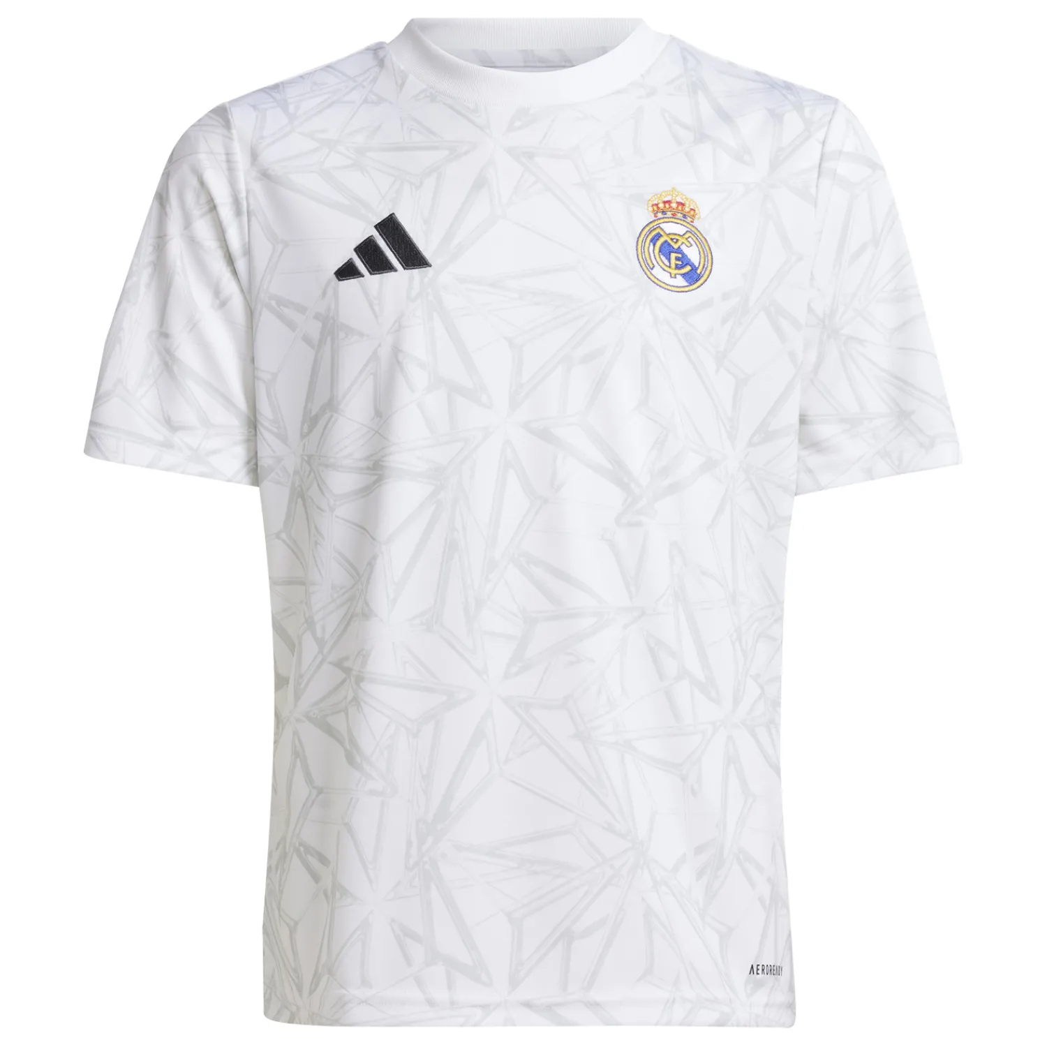 Adidas España, S.A.U Youth Warm Up Shirt 24/25 White^ T-Shirts